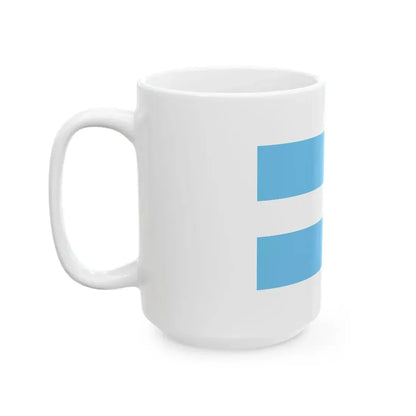 Flag of the Mexican Insurgents commerce variant (Mexico) White Coffee Mug - Go Mug Yourself