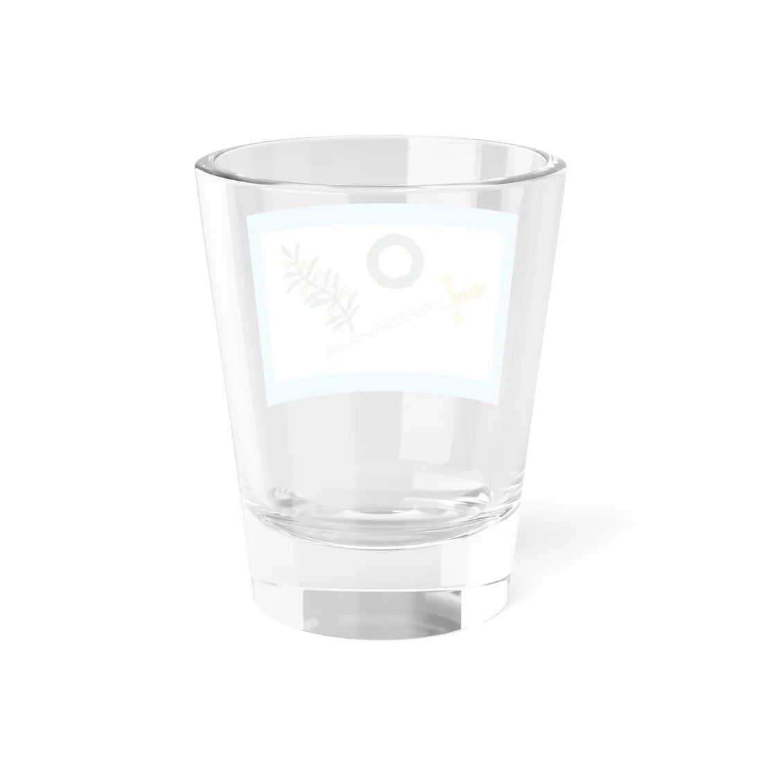 Flag of the Mexican Insurgents parliament variant (Mexico) Shot Glass 1.5oz - Go Mug Yourself