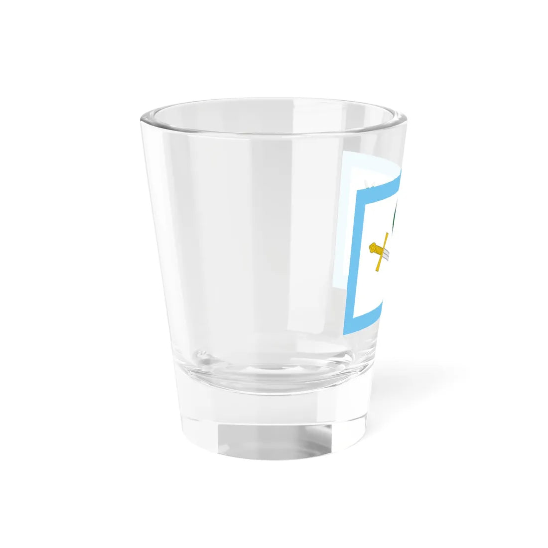 Flag of the Mexican Insurgents parliament variant (Mexico) Shot Glass 1.5oz - Go Mug Yourself