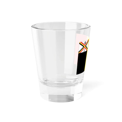 Flag of the Minister of Defence of Belgium 1959-1973 (Belgium) Shot Glass 1.5oz - Go Mug Yourself