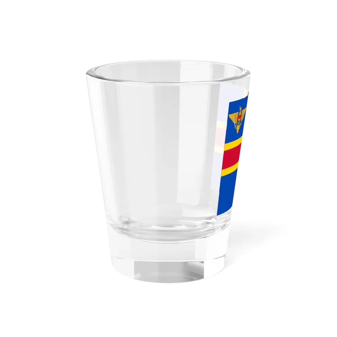 Flag of the Minister of Defense of Moldova (Moldova) Shot Glass 1.5oz - Go Mug Yourself