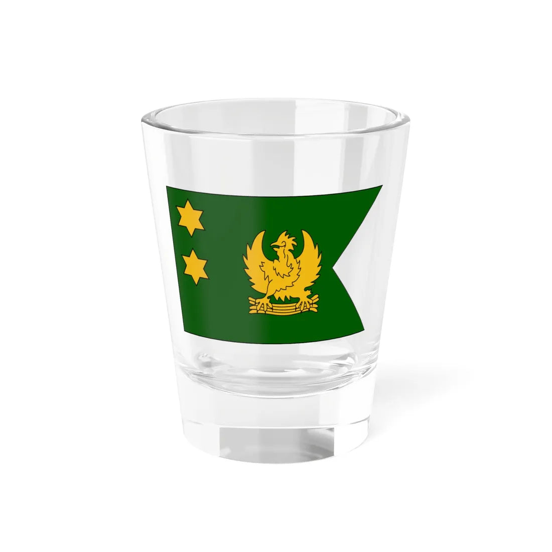 Flag of the Minister of East Indonesia (Indonesia) Shot Glass 1.5oz 1.5oz - Go Mug Yourself