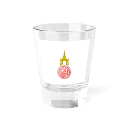 Flag of the Minister of Economy of Thailand 1939 (Cambodia) Shot Glass 1.5oz 1.5oz - Go Mug Yourself