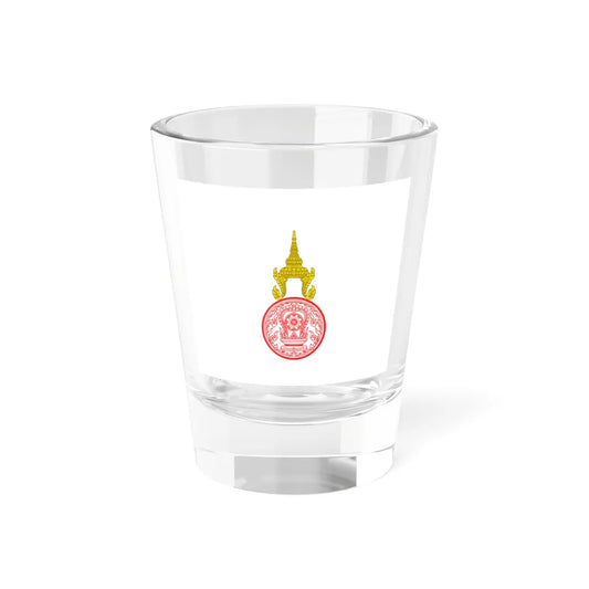 Flag of the Minister of Education of Thailand 1939 (Cambodia) Shot Glass 1.5oz 1.5oz - Go Mug Yourself