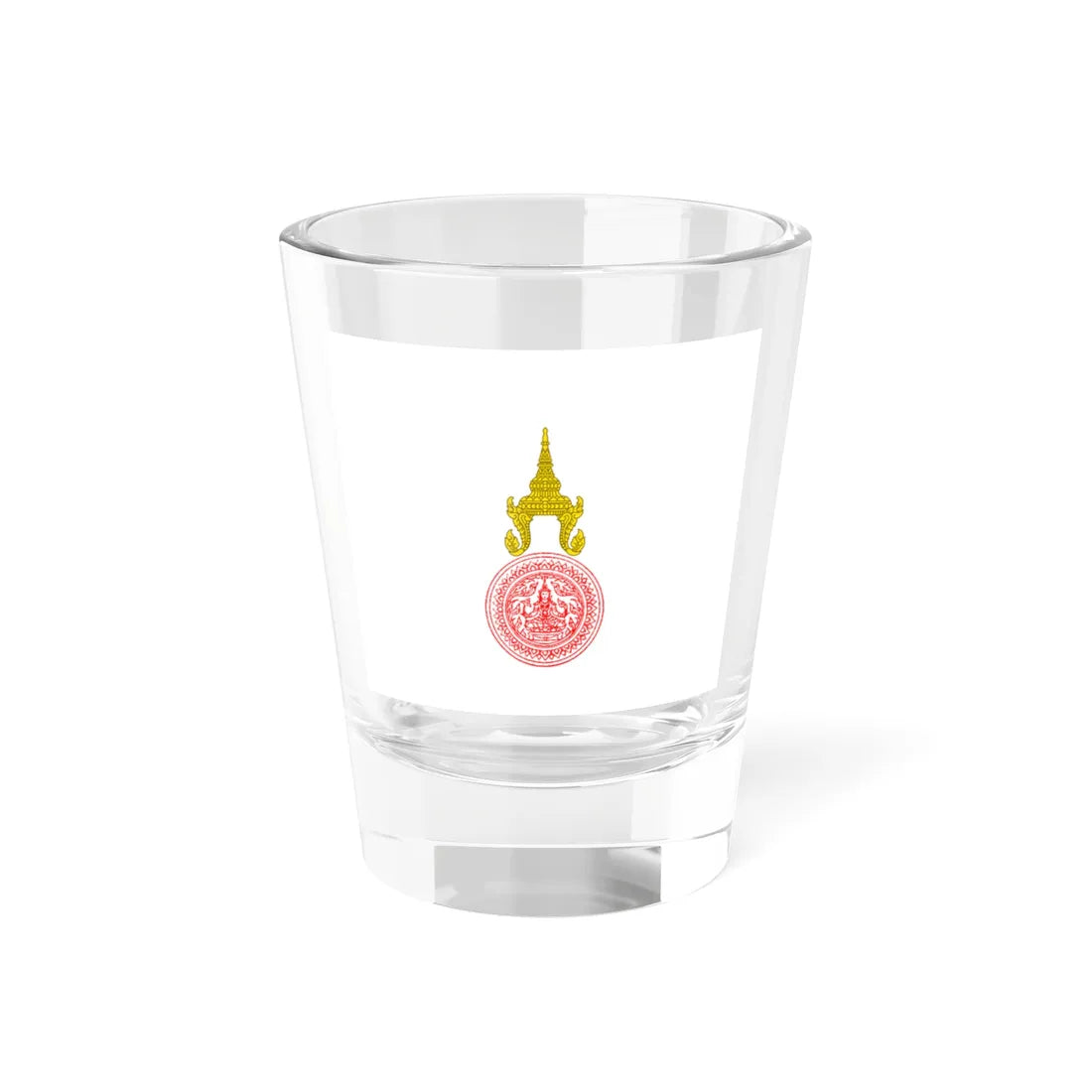 Flag of the Minister of Foreign Affair of Thailand 1939 (Cambodia) Shot Glass 1.5oz 1.5oz - Go Mug Yourself