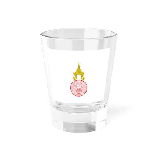 Flag of the Minister of Justice of Thailand 1939 (Cambodia) Shot Glass 1.5oz 1.5oz - Go Mug Yourself