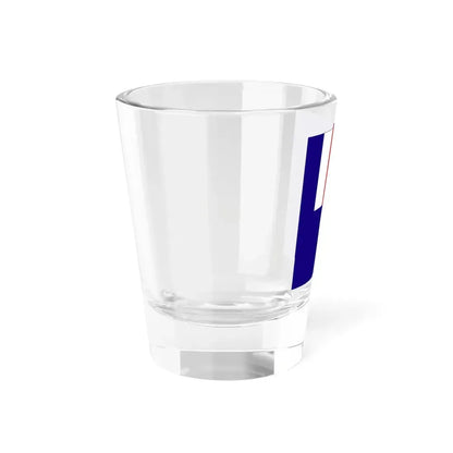 Flag of the Minister of Overseas France (France) Shot Glass 1.5oz - Go Mug Yourself