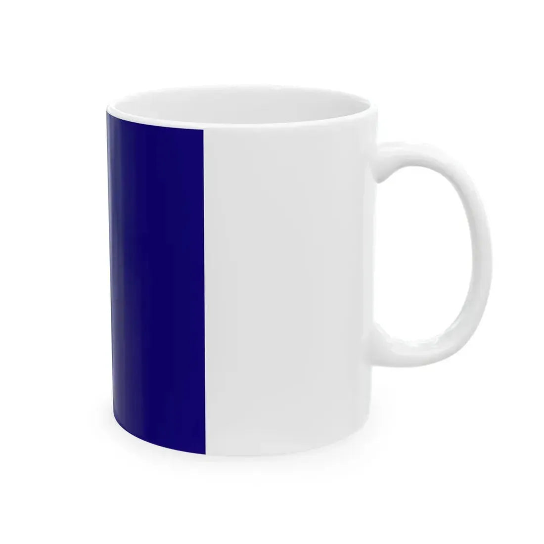 Flag of the Minister of Overseas France (France) White Coffee Mug - Go Mug Yourself