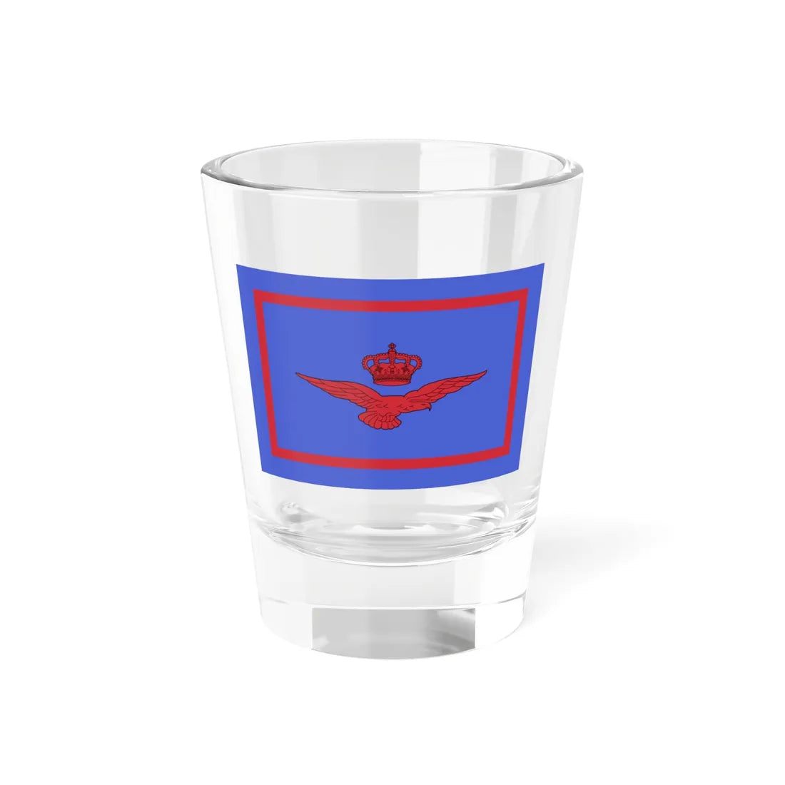 Flag of the minister of the Regia Aeronautica (Italy) Shot Glass 1.5oz 1.5oz - Go Mug Yourself