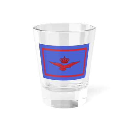 Flag of the minister of the Regia Aeronautica (Italy) Shot Glass 1.5oz 1.5oz - Go Mug Yourself