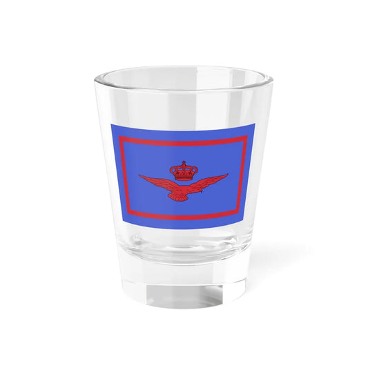 Flag of the minister of the Regia Aeronautica (Italy) Shot Glass 1.5oz 1.5oz - Go Mug Yourself