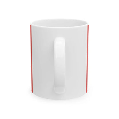 Flag of the Minister of the Revolutionary Armed Forces of Cuba (Cuba) White Coffee Mug - Go Mug Yourself
