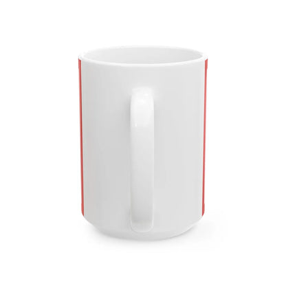 Flag of the Minister of the Revolutionary Armed Forces of Cuba (Cuba) White Coffee Mug - Go Mug Yourself