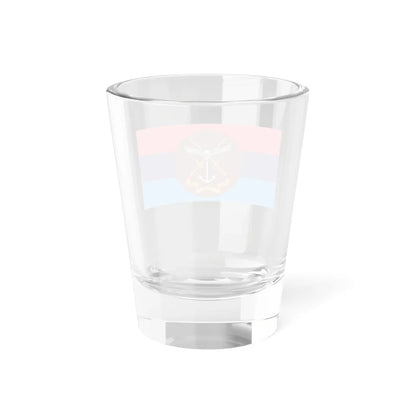 Flag of the Ministry of Defence of India (India) Shot Glass 1.5oz - Go Mug Yourself