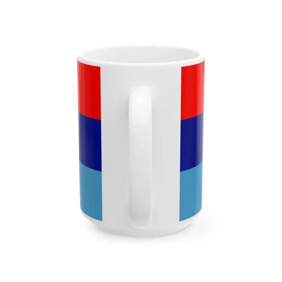 Flag of the Ministry of Defence of India (India) White Coffee Mug - Go Mug Yourself