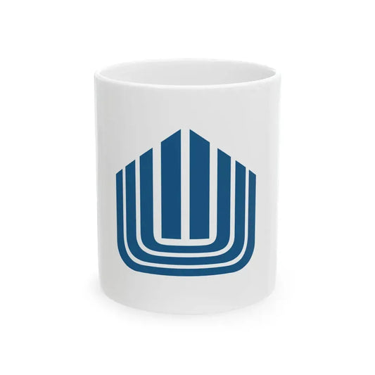 Flag of the Ministry of Defense Israel (Israel) White Coffee Mug 11oz - Go Mug Yourself