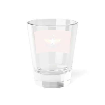 Flag of the Ministry of Defense Myanmar (Myanmar) Shot Glass 1.5oz - Go Mug Yourself