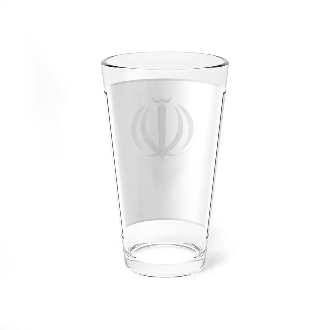 Flag of the Ministry of Economic Affairs and Finance Iran (Iran) Pint Glass 16oz - Go Mug Yourself