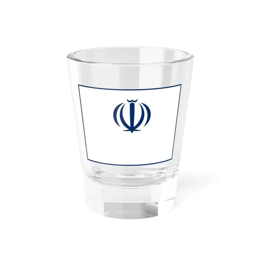 Flag of the Ministry of Economic Affairs and Finance Iran (Iran) Shot Glass 1.5oz 1.5oz - Go Mug Yourself