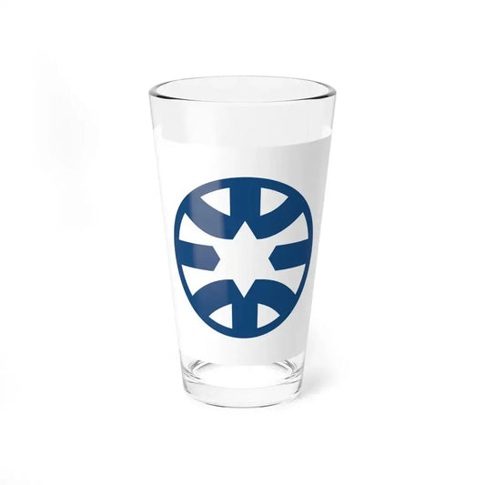 Flag of the Ministry of Foreign Affairs Israel (Israel) Pint Glass 16oz 16oz - Go Mug Yourself