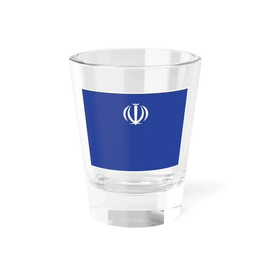 Flag of the Ministry of Industry Mine and Trade Iran (Iran) Shot Glass 1.5oz 1.5oz - Go Mug Yourself