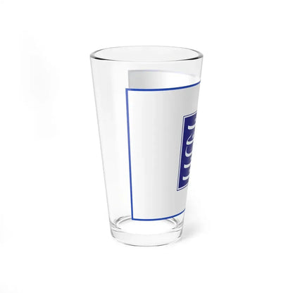 Flag of the Ministry of Information and Communications Technology Iran (Iran) Pint Glass 16oz - Go Mug Yourself
