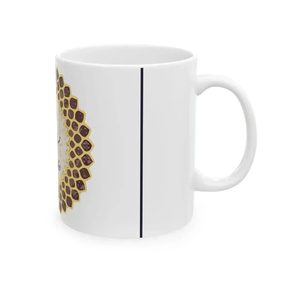 Flag of the Ministry of Interior Iran (Iran) White Coffee Mug - Go Mug Yourself