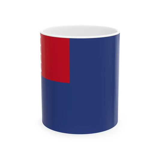Flag of the Ministry of Interior of Bahrain (Bahrain) White Coffee Mug 11oz - Go Mug Yourself
