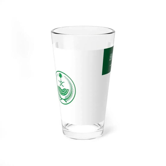 Flag of the Ministry of Interior of Saudi Arabia (Saudi Arabia) Pint Glass 16oz 16oz - Go Mug Yourself