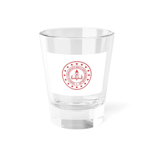 Flag of the Ministry of National Education Turkey (Turkey) Shot Glass 1.5oz 1.5oz - Go Mug Yourself