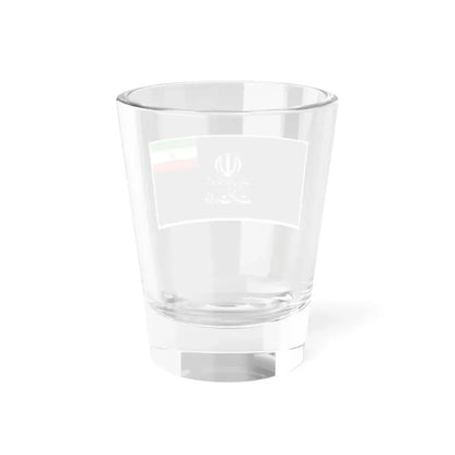 Flag of the Ministry of Petroleum Iran (Iran) Shot Glass 1.5oz - Go Mug Yourself