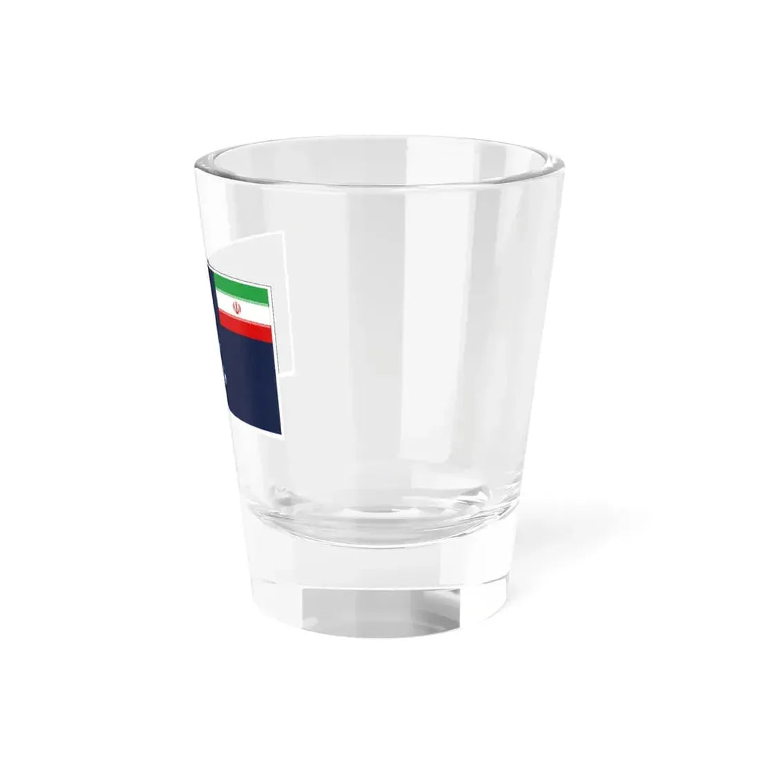 Flag of the Ministry of Petroleum Iran (Iran) Shot Glass 1.5oz - Go Mug Yourself