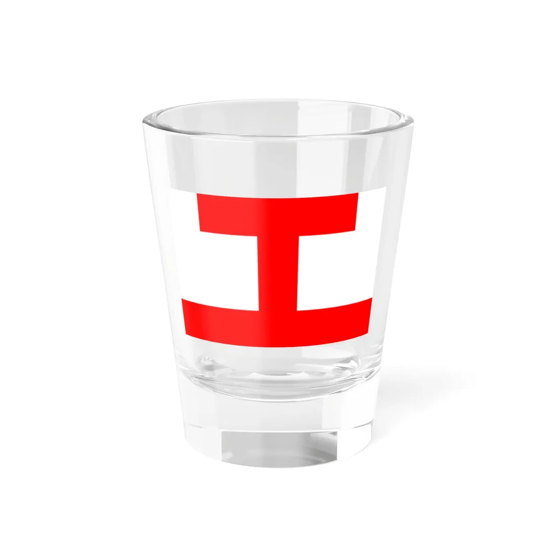 Flag of the Ministry of Public Works (Japan) Shot Glass 1.5oz 1.5oz - Go Mug Yourself
