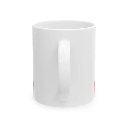 Flag of the Ministry of Public Works (Japan) White Coffee Mug - Go Mug Yourself