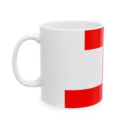 Flag of the Ministry of Public Works (Japan) White Coffee Mug - Go Mug Yourself