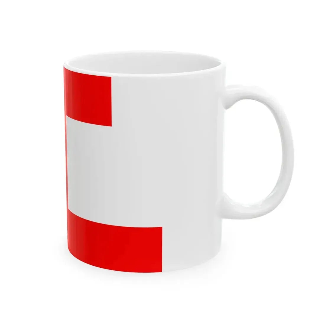 Flag of the Ministry of Public Works (Japan) White Coffee Mug - Go Mug Yourself