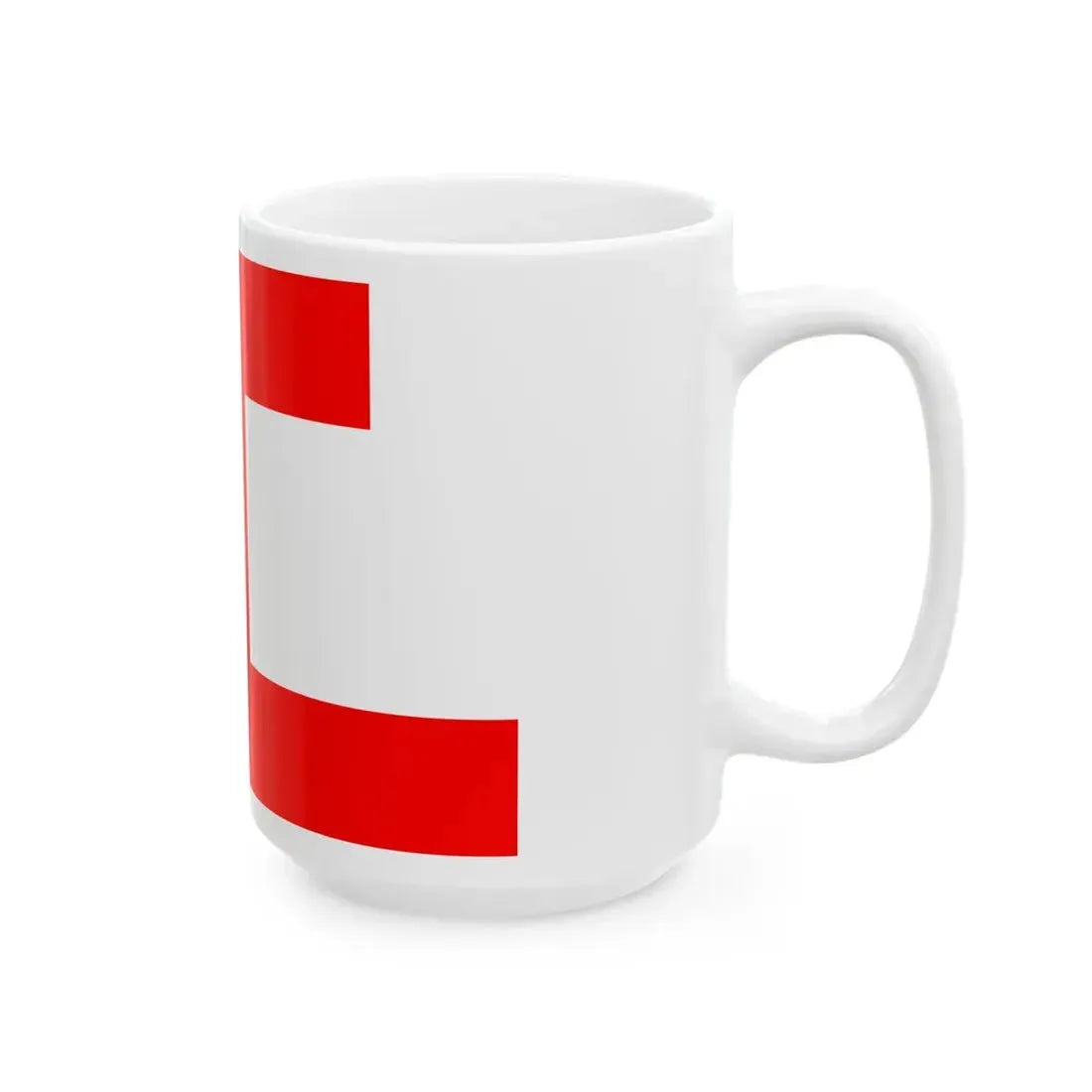 Flag of the Ministry of Public Works (Japan) White Coffee Mug - Go Mug Yourself
