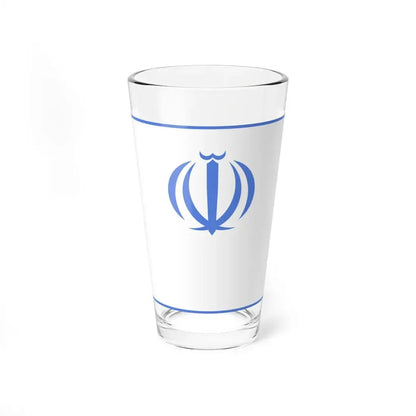 Flag of the Ministry of Roads and Urban Development Iran (Iran) Pint Glass 16oz 16oz - Go Mug Yourself
