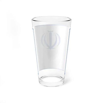 Flag of the Ministry of Roads and Urban Development Iran (Iran) Pint Glass 16oz - Go Mug Yourself
