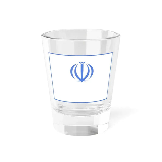 Flag of the Ministry of Roads and Urban Development Iran (Iran) Shot Glass 1.5oz 1.5oz - Go Mug Yourself