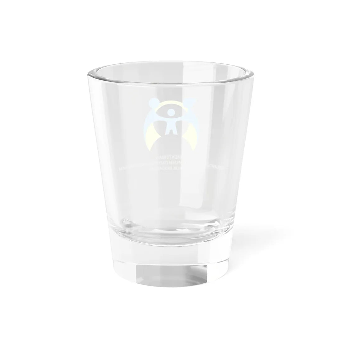 Flag of the Ministry of Women Empowerment and Child Protection of the Republic of Indonesia (Indonesia) Shot Glass 1.5oz - Go Mug Yourself
