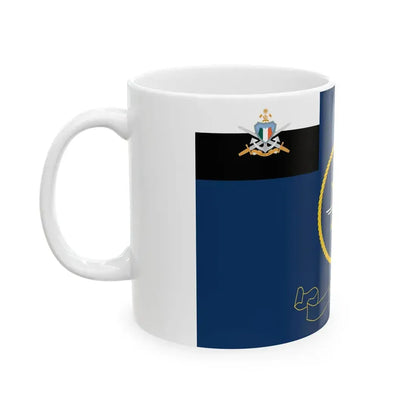 Flag of the MNDF Air Corps (Maldives) White Coffee Mug - Go Mug Yourself