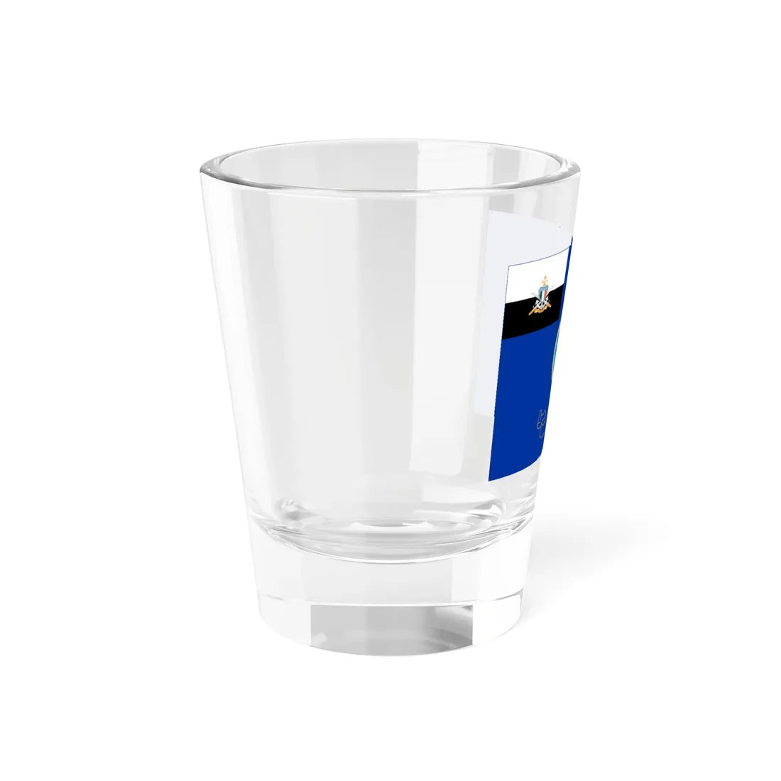 Flag of the MNDF Coast Guard (Maldives) Shot Glass 1.5oz - Go Mug Yourself