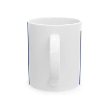 Flag of the MNDF Coast Guard (Maldives) White Coffee Mug - Go Mug Yourself