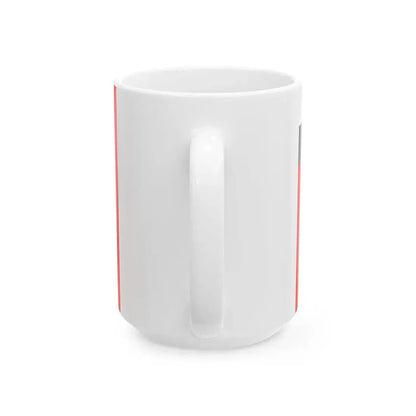 Flag of the MNDF Marine Corps (Maldives) White Coffee Mug - Go Mug Yourself