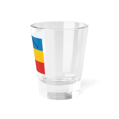 Flag of the Moldavian Democratic Republic (Moldova) Shot Glass 1.5oz - Go Mug Yourself