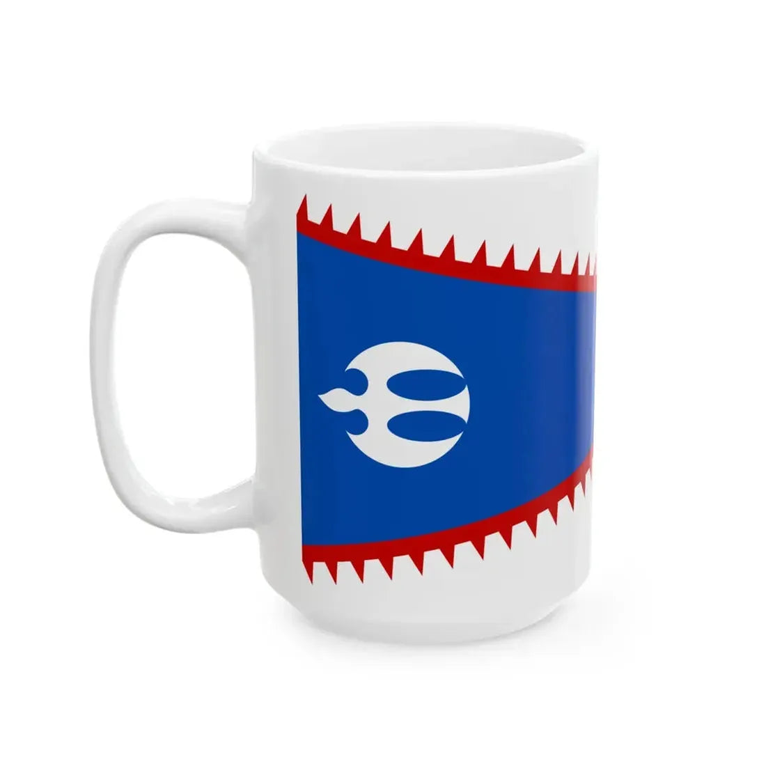 Flag of the Mongol Empire 2 (China) White Coffee Mug - Go Mug Yourself