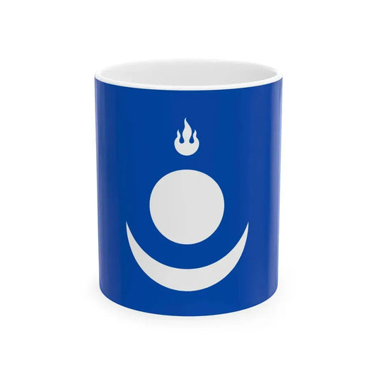 Flag of the Mongol Empire 3 (China) White Coffee Mug 11oz - Go Mug Yourself