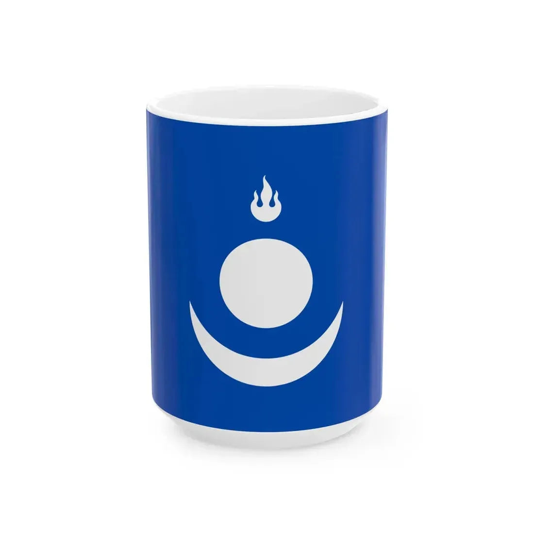 Flag of the Mongol Empire 3 (China) White Coffee Mug 15oz - Go Mug Yourself