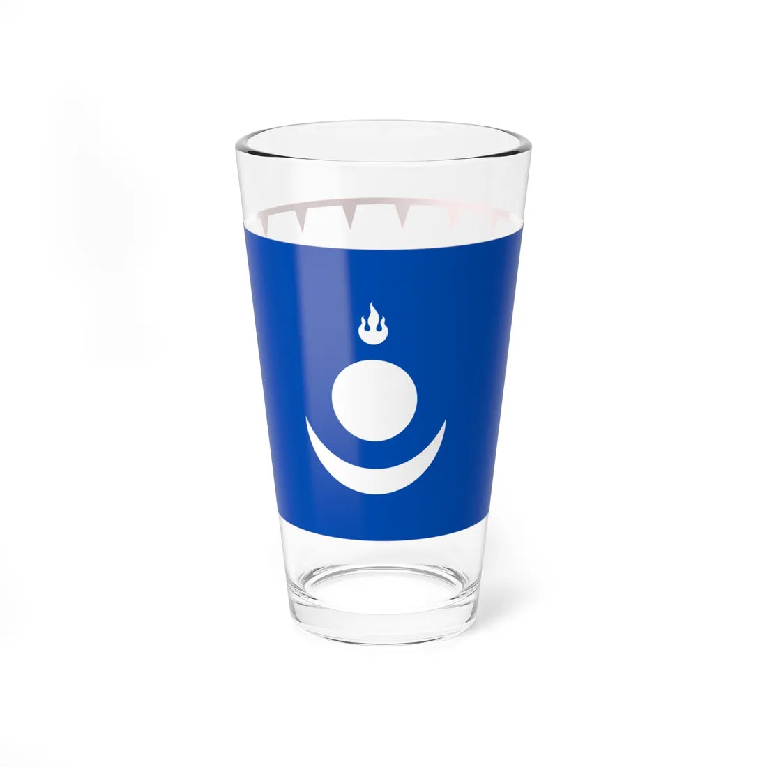 Flag of the Mongol Empire (China) Pint Glass 16oz - Go Mug Yourself